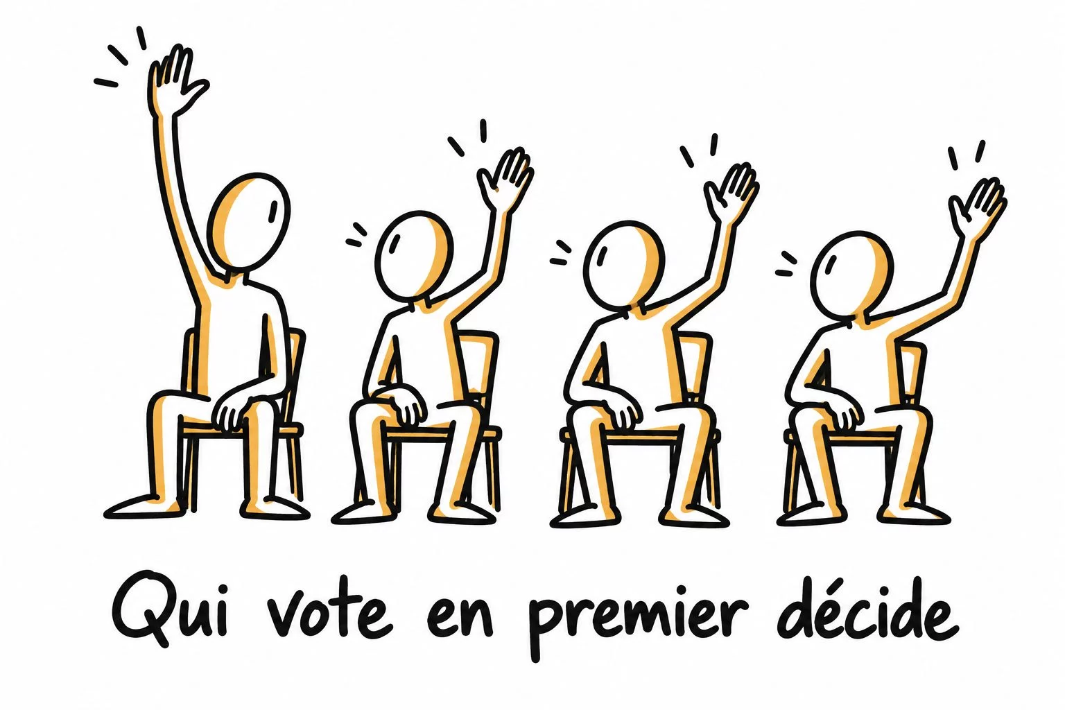 Celui qui parle en premier oriente le groupe : une réponse de l'IA posée d'entrée joue le même rôle