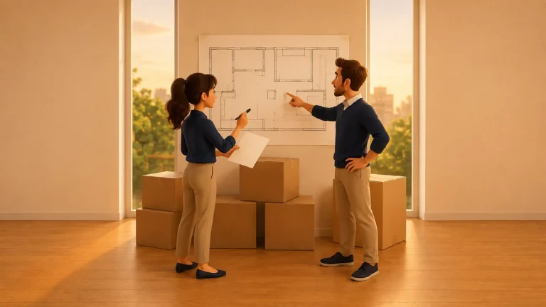 Refaire le plan de l'étage au milieu des cartons : une réorganisation à laquelle personne ne croit